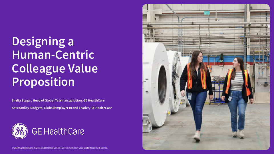 3. GE HealthCare Presentation Slides: Building a Compelling Employee Value Proposition thumbnail